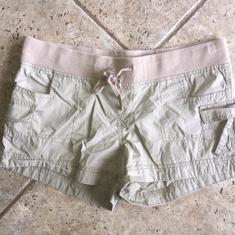Blue Spice Khaki Cargo Shorts